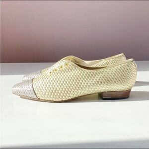 Vintage gold and silver shoes